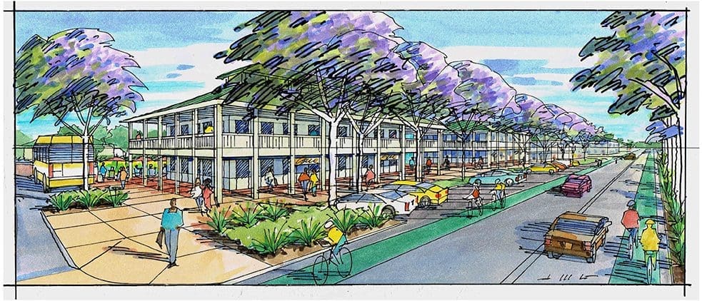 Architectural Illustrations of Project in Hawaii