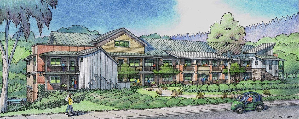 Condo Building for Auburn, CA- My Conceptual Rendering