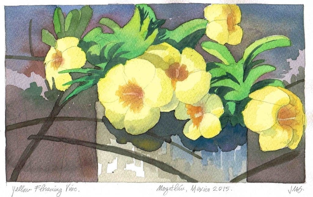 My Watercolor Painting of Not a Building