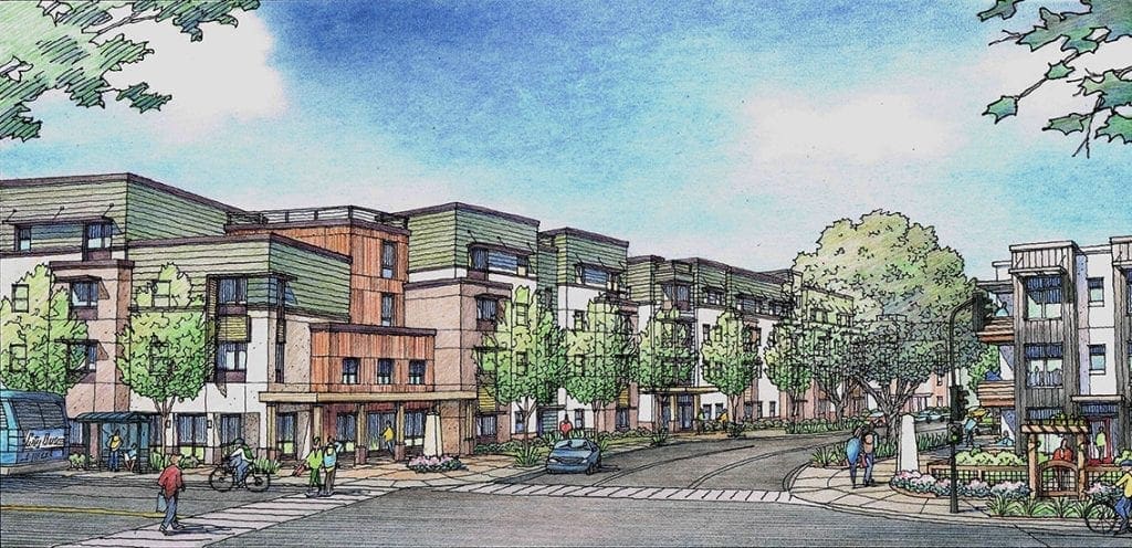 Color Pencil Rendering for Santa Rosa Housing Project