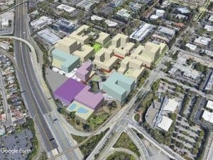 Illustration of Master Planning for Mountain View, California