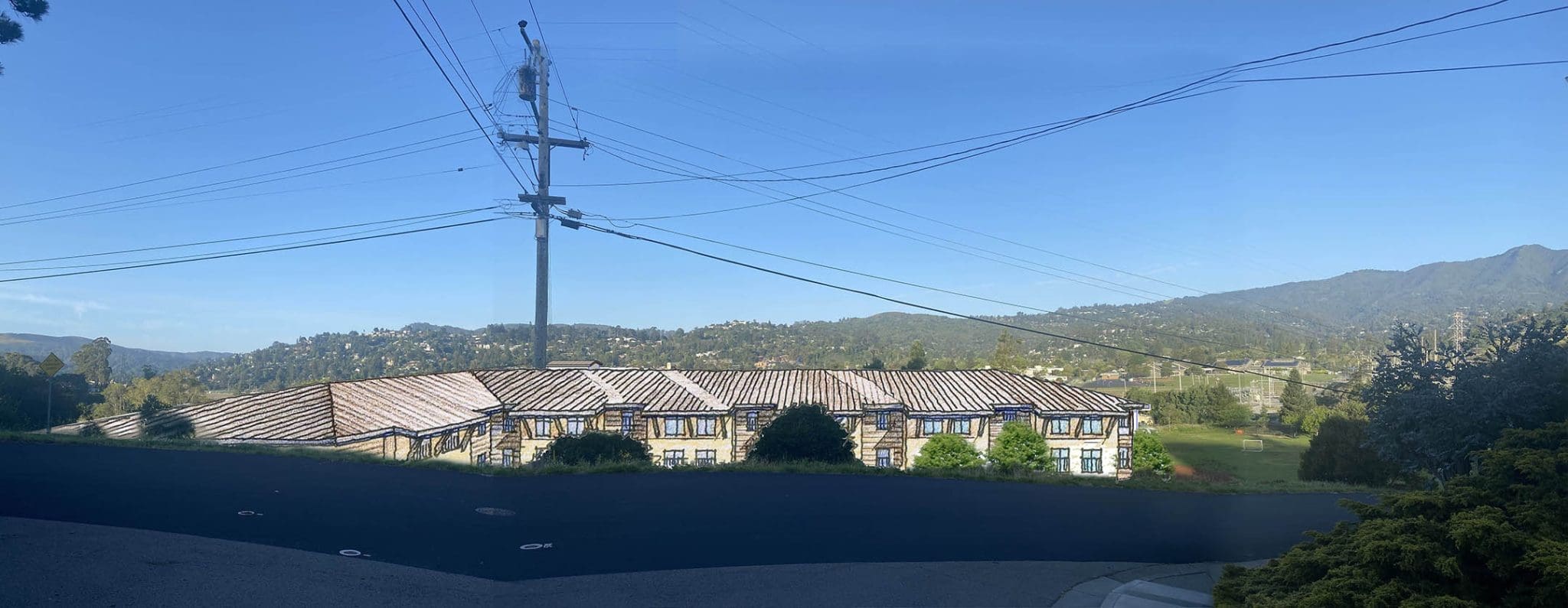 Rendering of Mill Valley, California Project